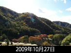こがね色の落葉松定点2009年10月27日